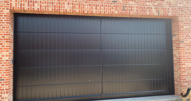 Aluminium poort door Aluvano