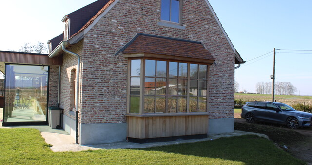 Houten ramen geplaatst door Aluvano